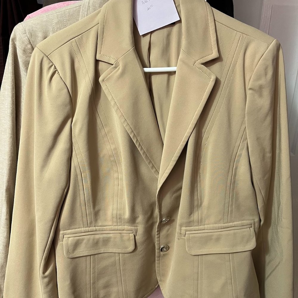 Ladies New York and Company Tan Jacket